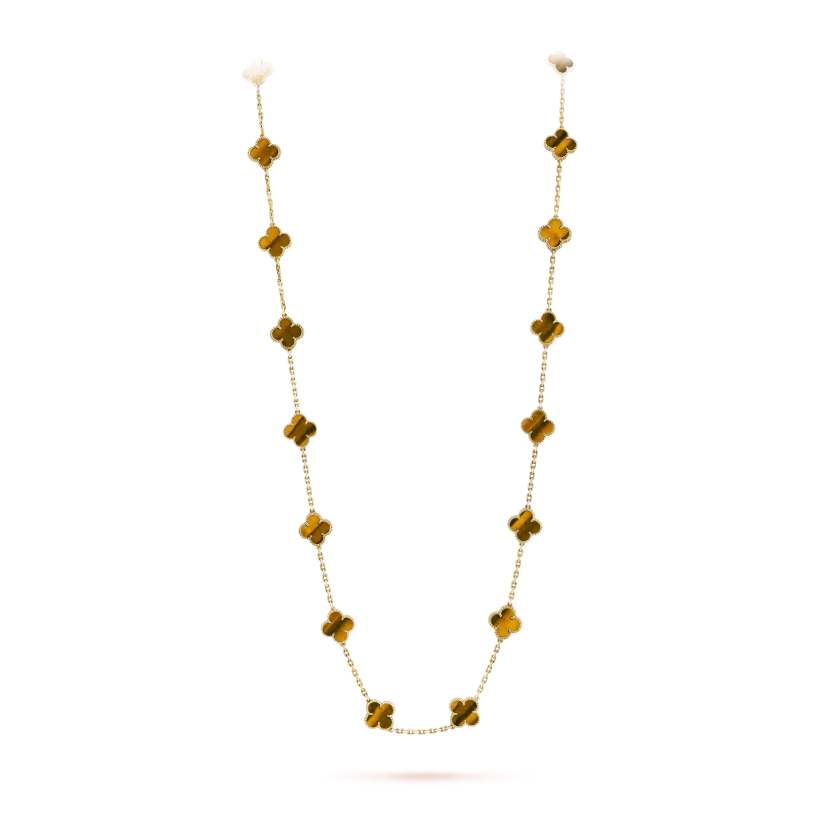 Superbe Sautoir Vintage Biche De Bere – Collier Long En Bronze, Charme Rétro