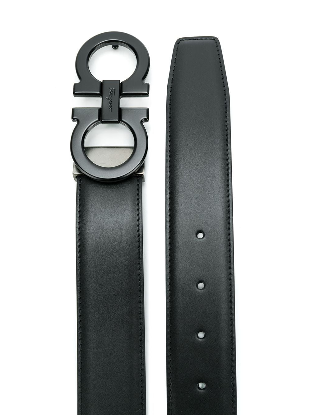 Ferragamo double Gancio buckle belt