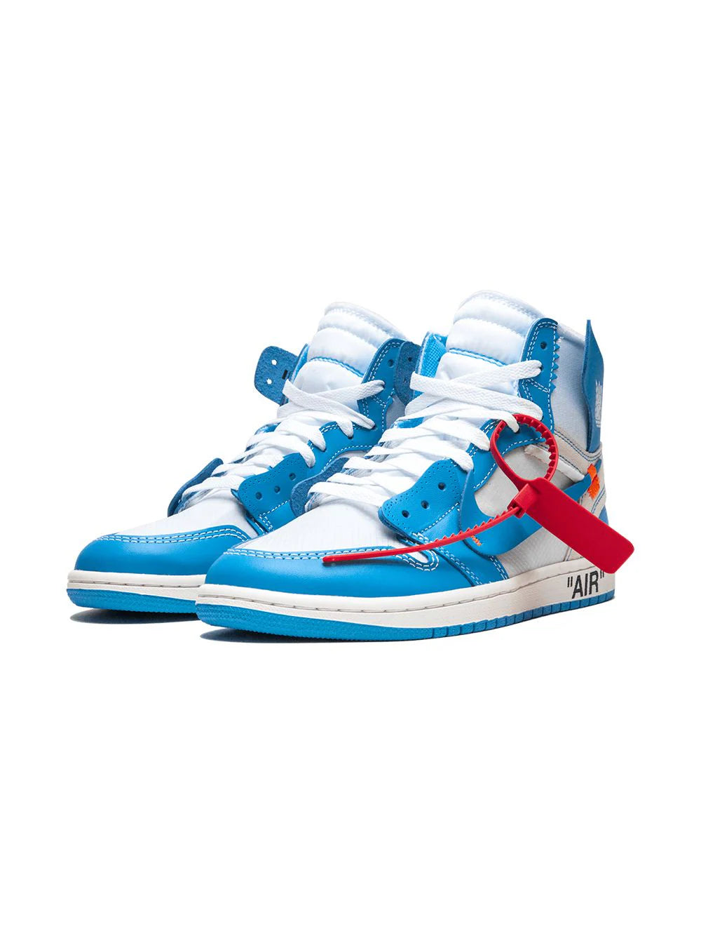 Tenis Air Jordan 1 Retro High Off White UNC de Nike x Off White SOLELUX