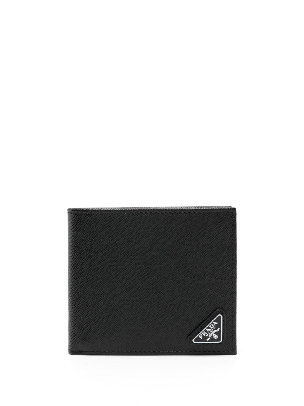 Prada Saffiano logo wallet