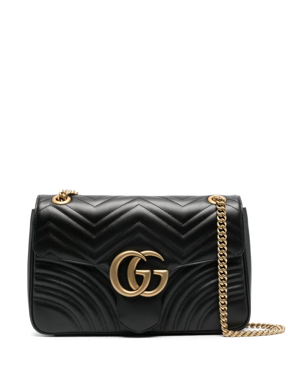 Gucci bolsa de hombro Marmont GG mediana