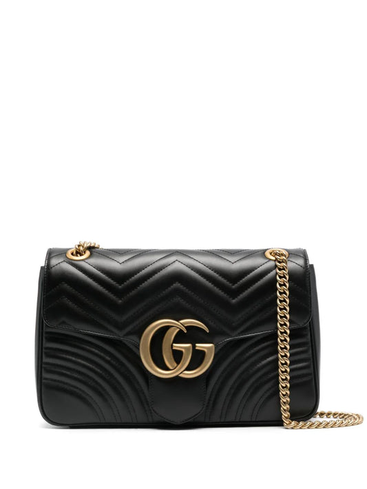 Gucci bolsa de hombro Marmont GG mediana