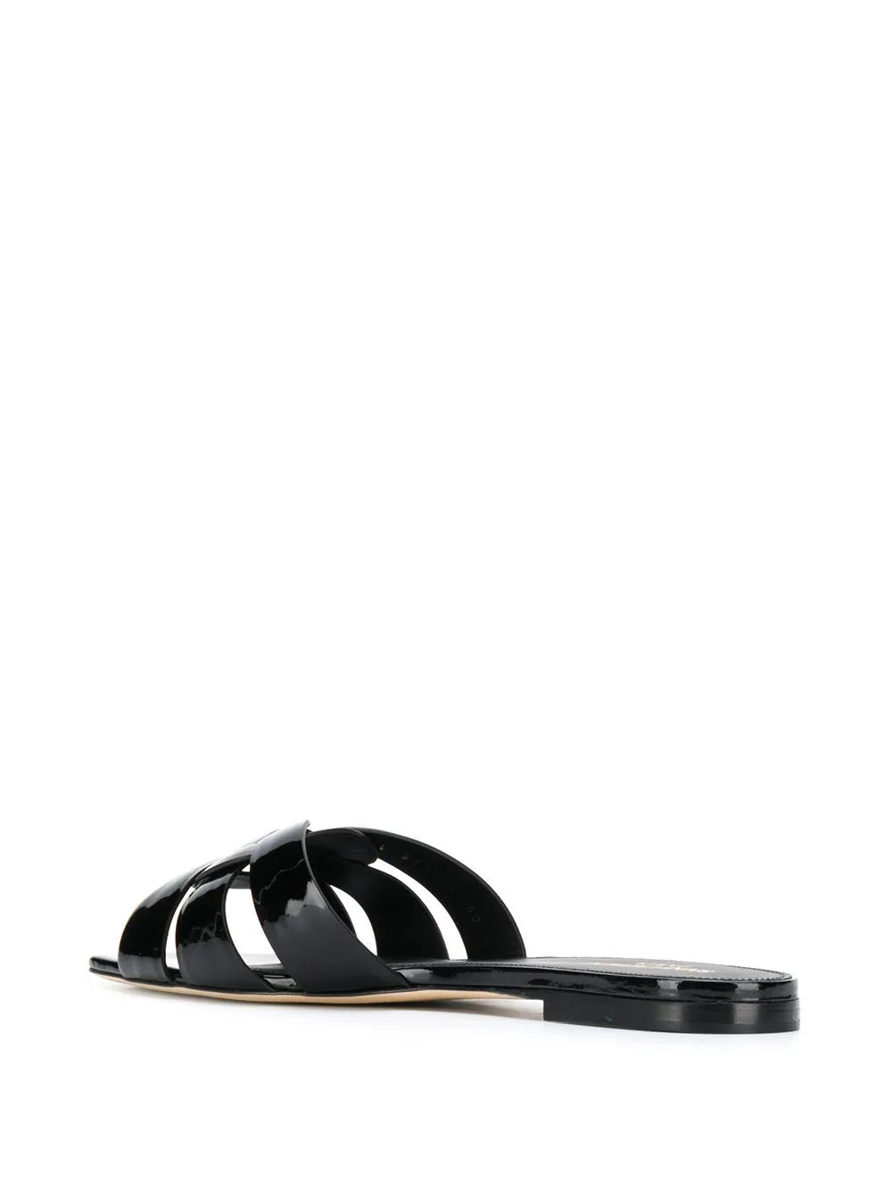 Saint Laurent sandalias planas Tribute