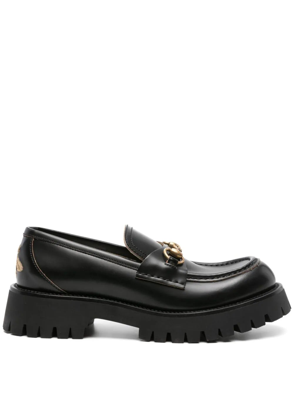 Gucci mocasines con suela dentada