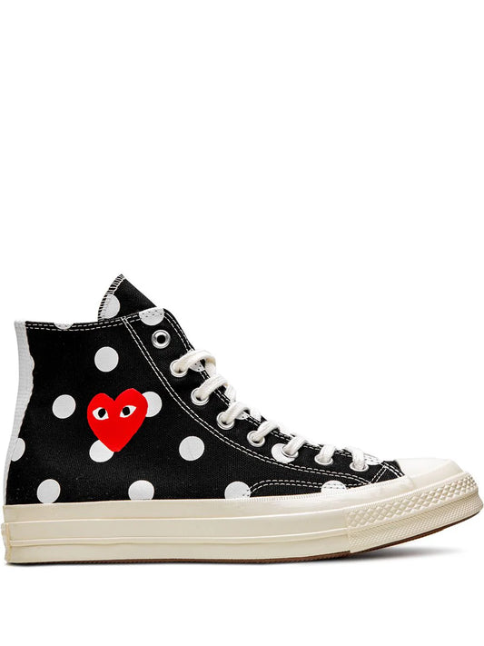 Tenis Chuck 70 HI de Converse x Comme Des Garçons