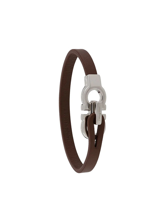 Ferragamo pulsera Gancini slim