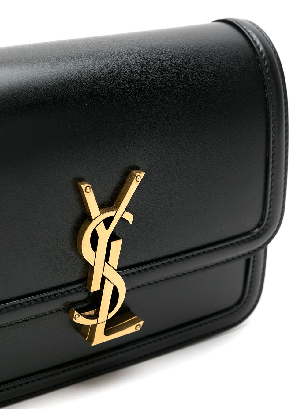 Bolsa Saint Laurent crossbody estilo satchel Solferino pequeña