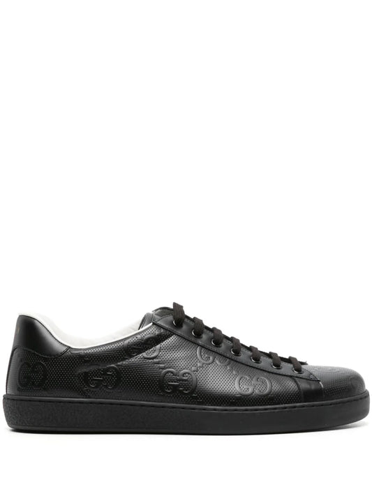 Gucci tenis Ace con monograma en relieve