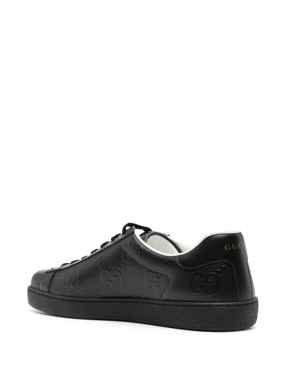 Gucci tenis Ace con monograma en relieve