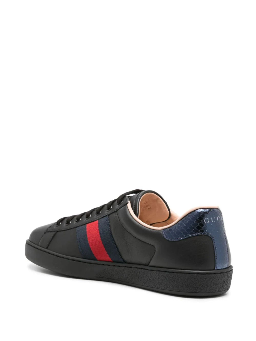 Gucci tenis Ace con ribete Web