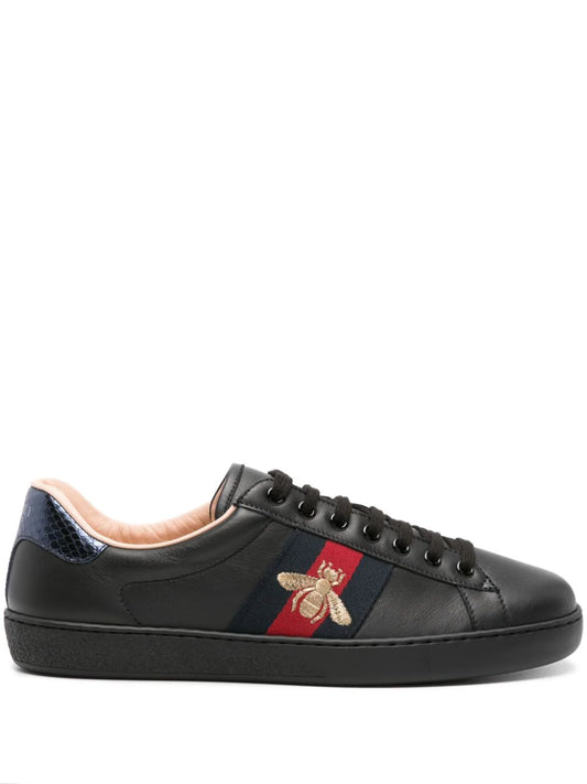 Gucci tenis Ace con ribete Web