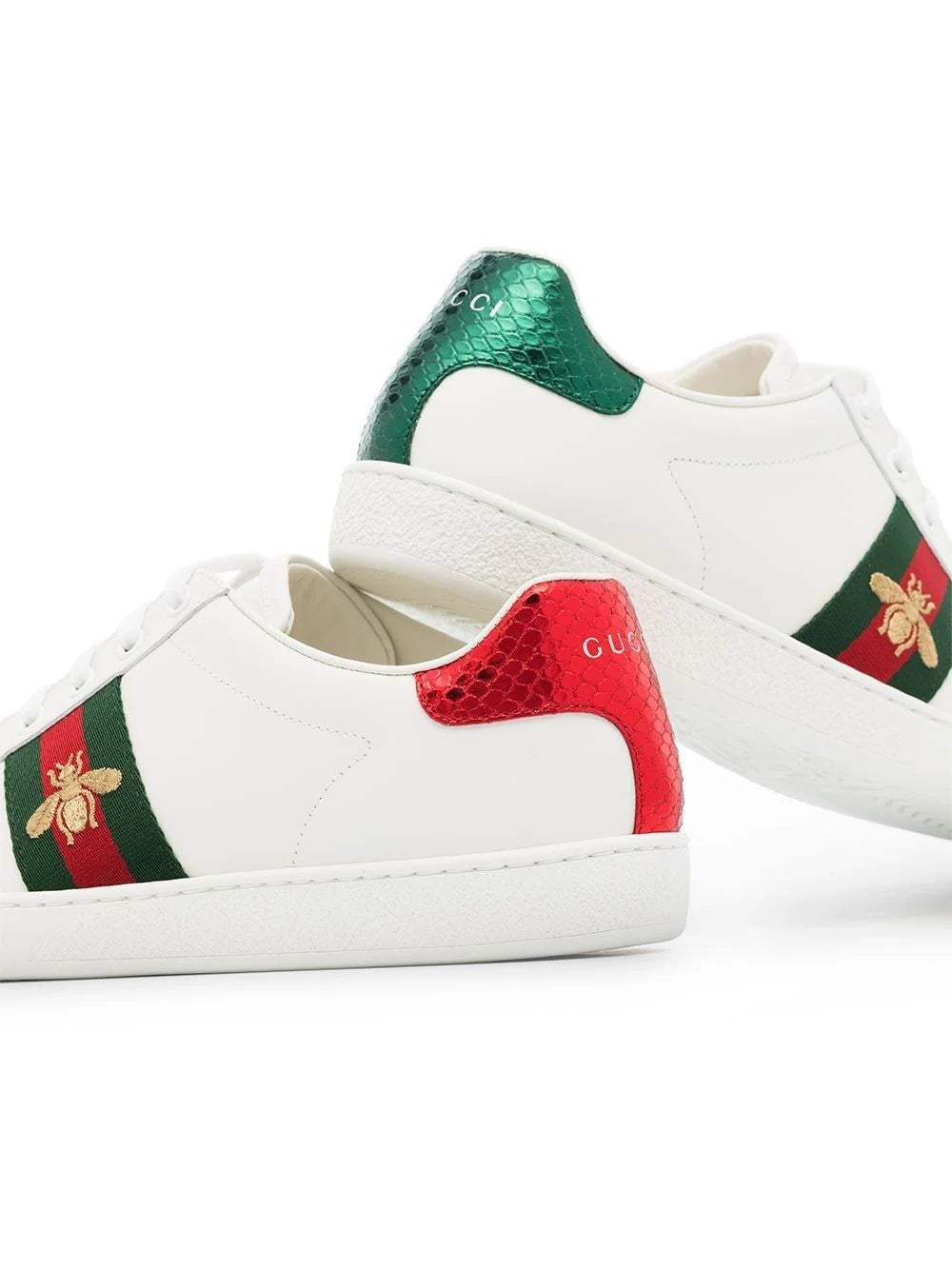 Gucci tenis Ace con ribete Web Mujer