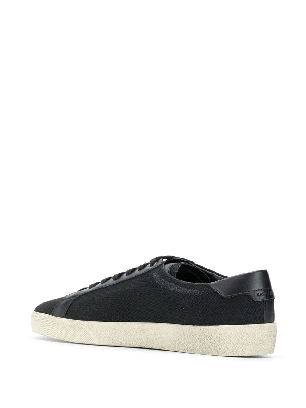 Tenis Saint Laurent bajos con logo estampado