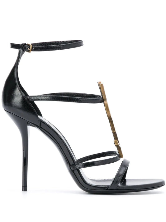 Saint Laurent sandalias con tacón stiletto