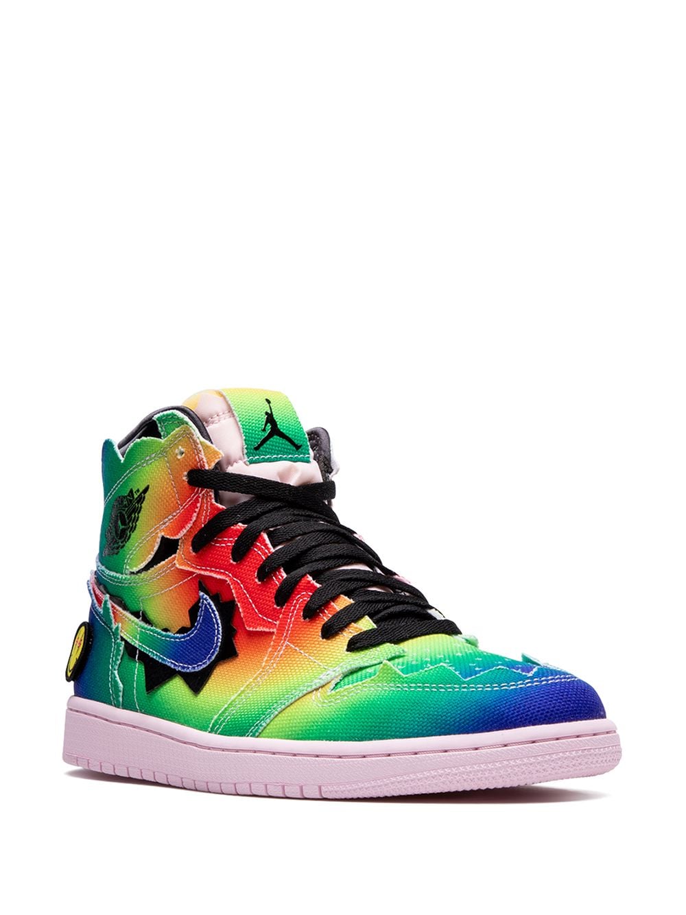 Tenis Air Jordan 1 Retro High J. Balvin Colores y Vibras