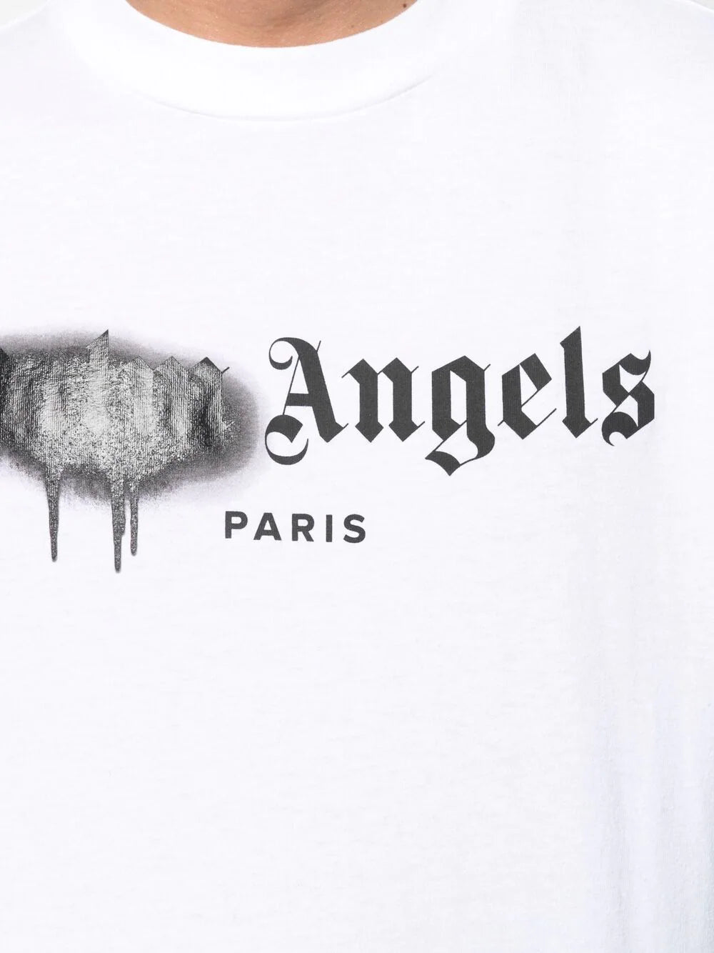 Playera Palm Angels Paris con logo estampado