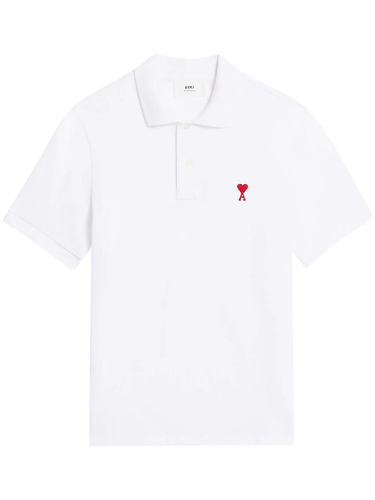 AMI Paris playera tipo polo Ami De Coeur