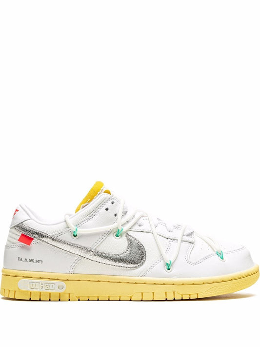 Tenis Dunk Low "Lot 01" de Nike x Off-White