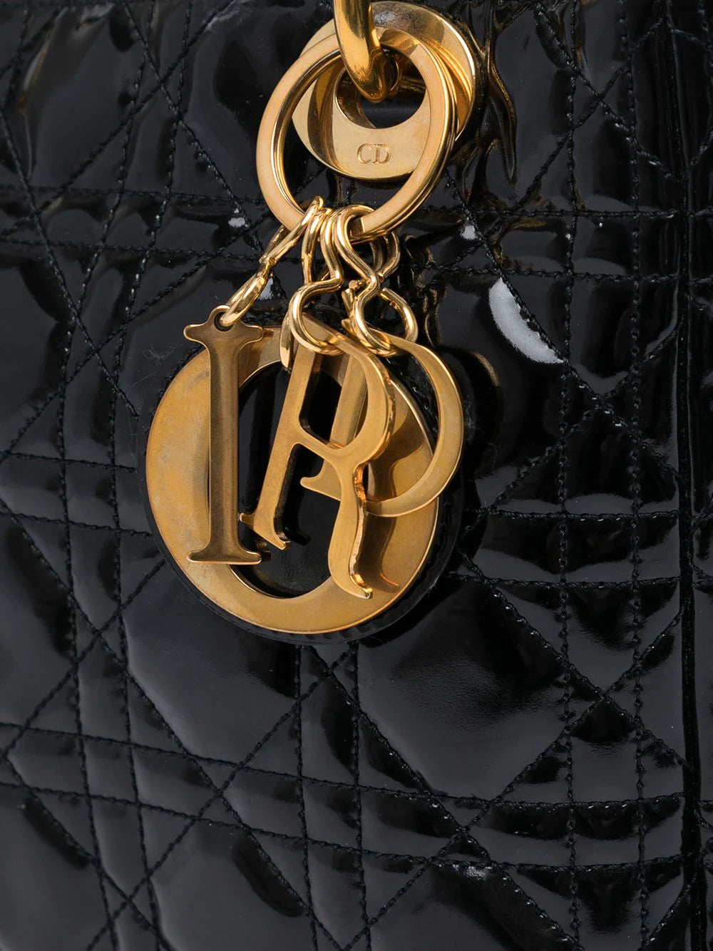 Christian Dior bolsa Cannage Lady Dior mini