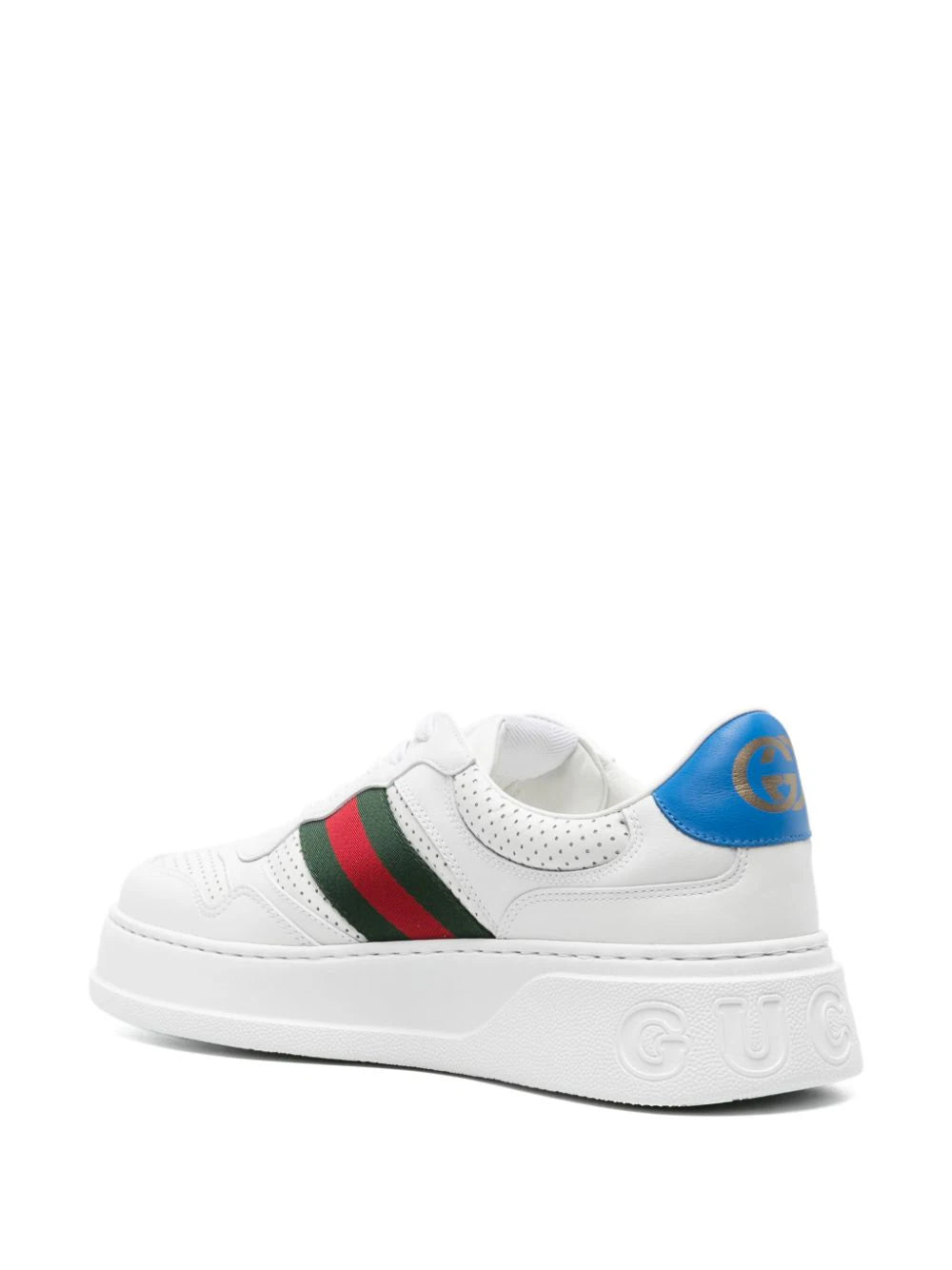 Gucci tenis con ribete Web