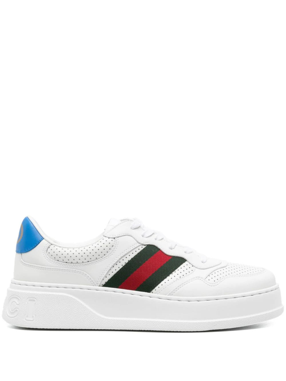 Gucci tenis con ribete Web