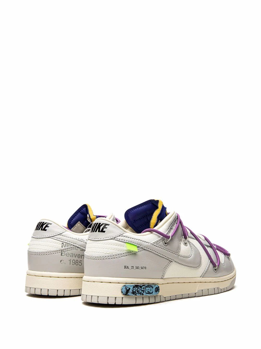 Tenis Dunk Low de Nike x Off-White