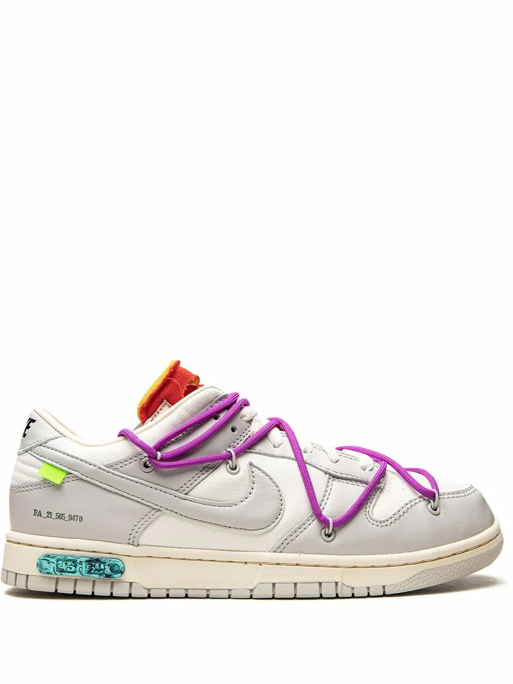 Tenis Dunk Low de Nike x Off-White