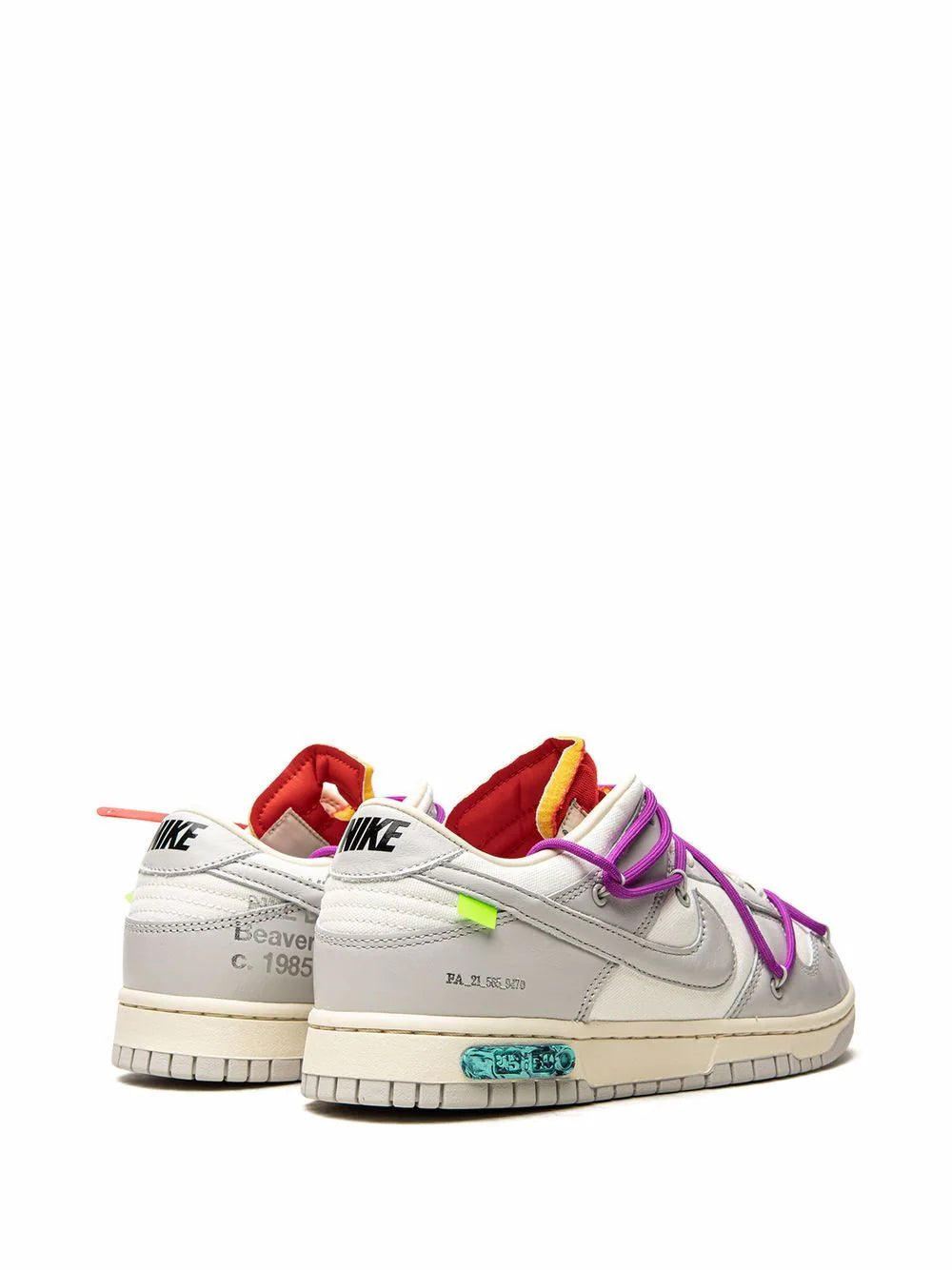 Tenis Dunk Low de Nike x Off-White