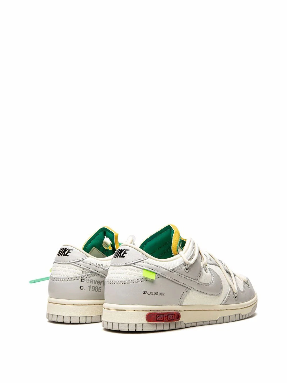 Tenis Dunk Low de Nike x Off-White