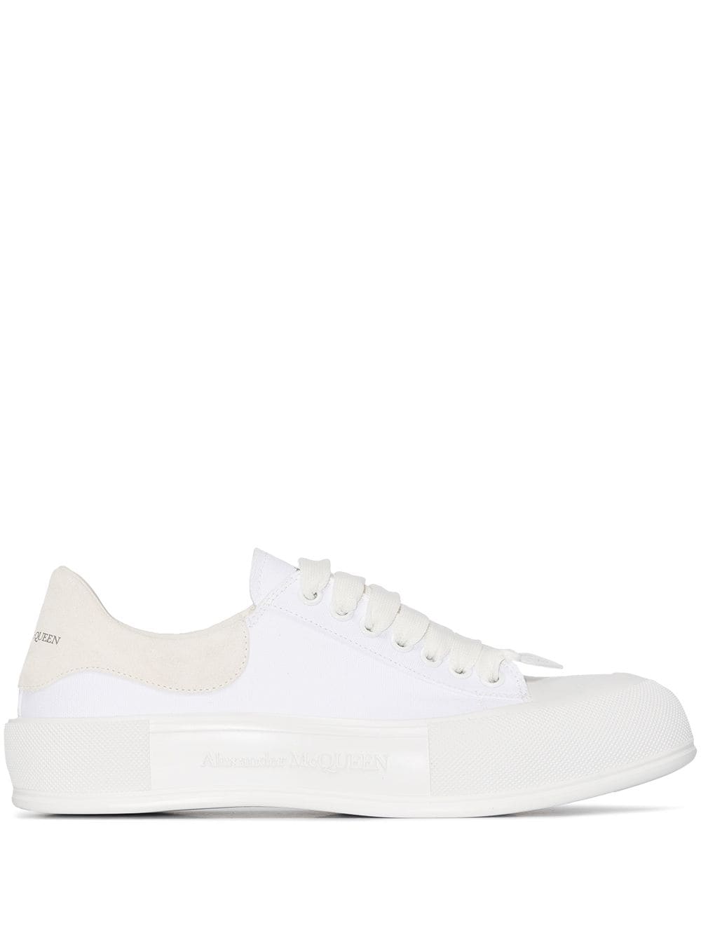 Tenis Alexander McQueen con agujetas oversize