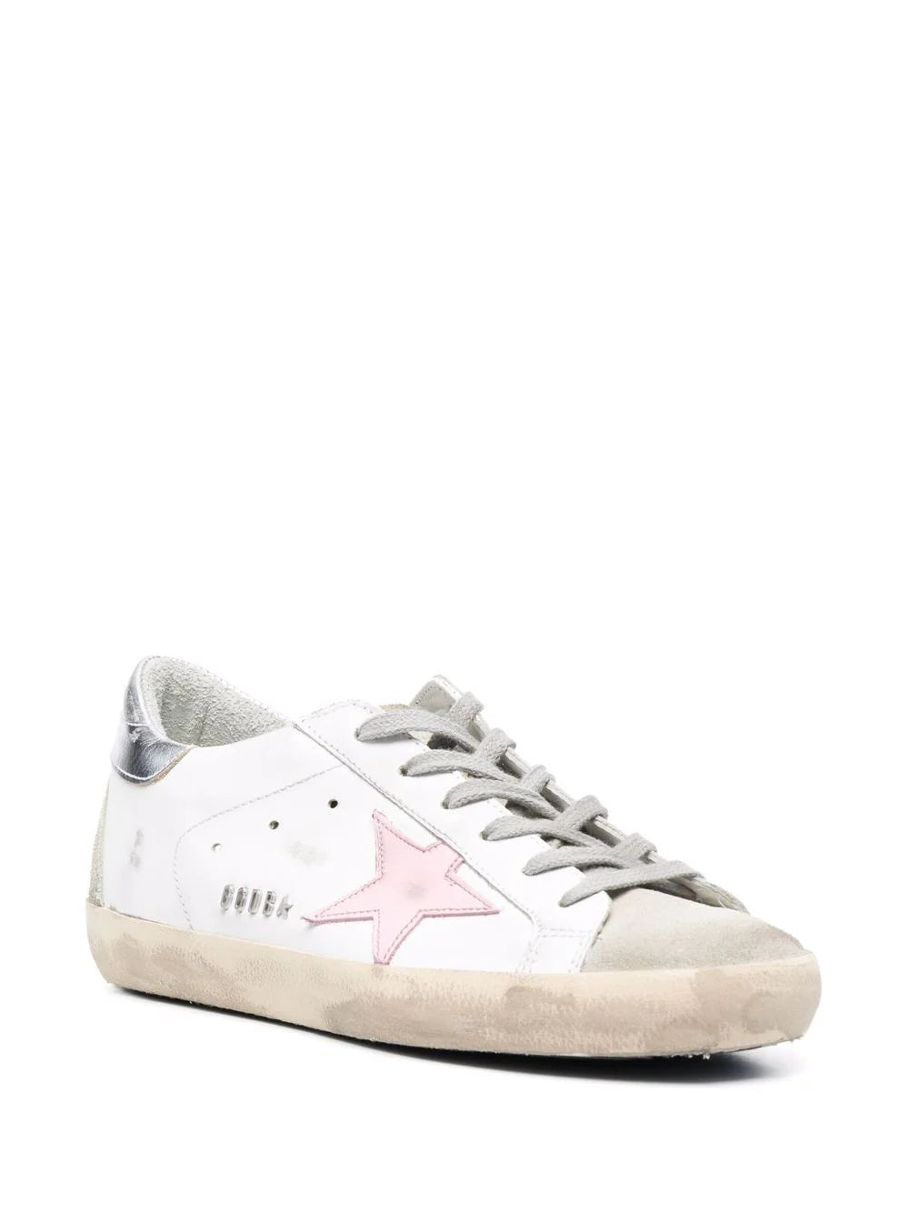 Tenis Golden Goose bajos con parche de estrella