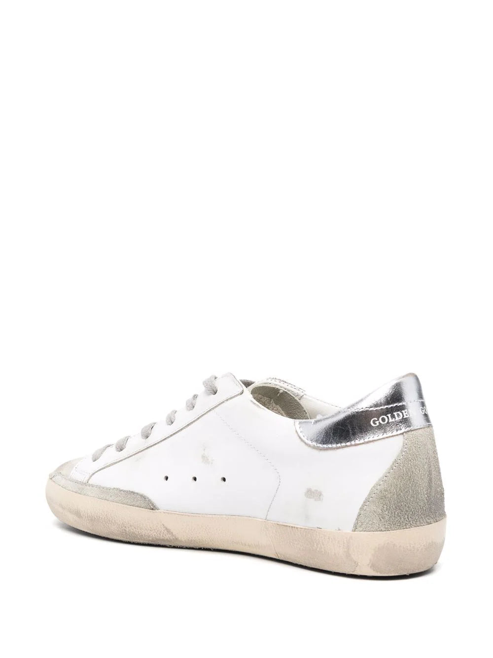 Tenis Golden Goose bajos con parche de estrella