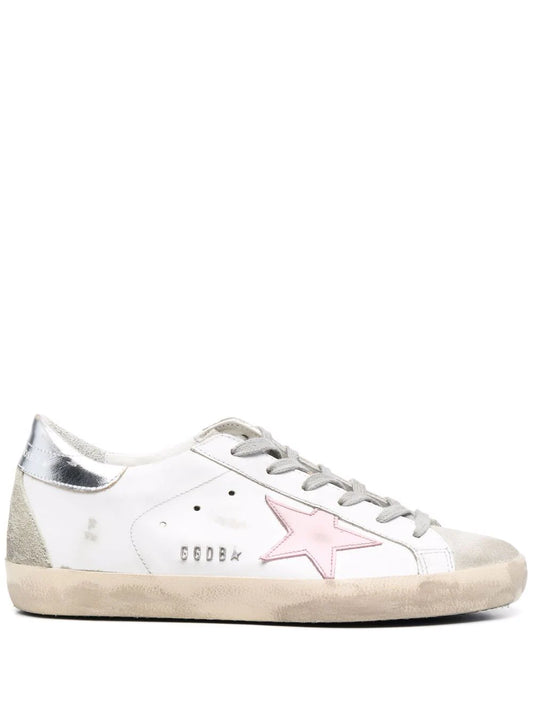 Tenis Golden Goose bajos con parche de estrella