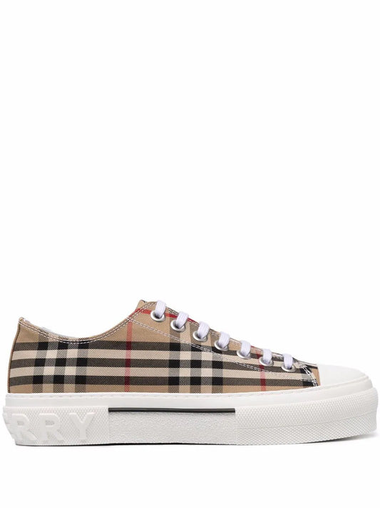 Burberry tenis bajos con motivo Vintage Check