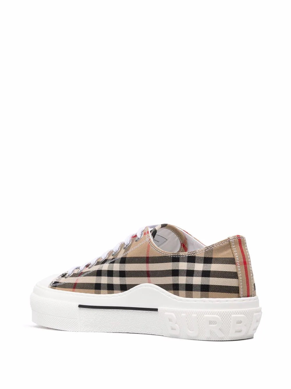 Burberry tenis bajos con motivo Vintage Check