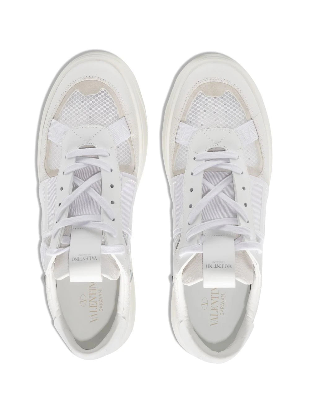 Tenis Valentino VL7N mesh-detail low-top