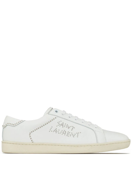 Saint Laurent tenis bajos con apliques Mujer