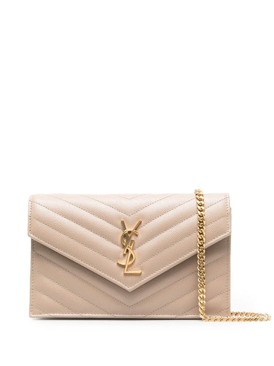 Bolsa Saint Laurent crossbody con placa del logo