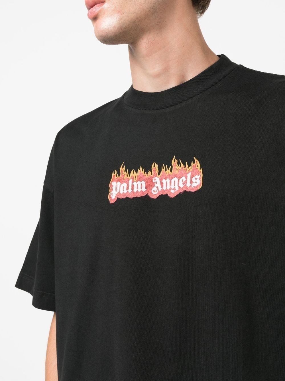 Playera Palm Angels con logo estampado