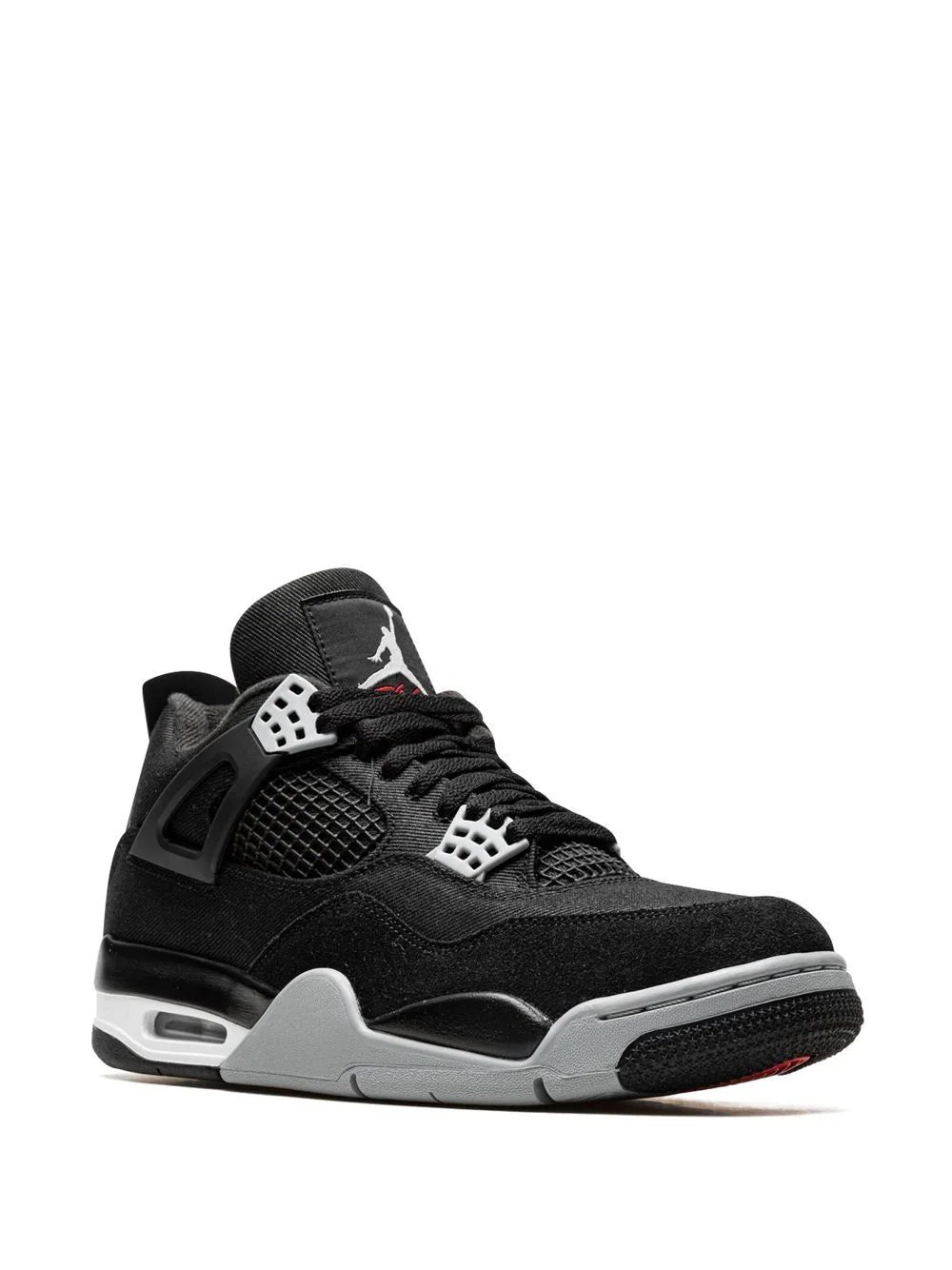 Tenis Air Jordan 4 "Black Canvas"