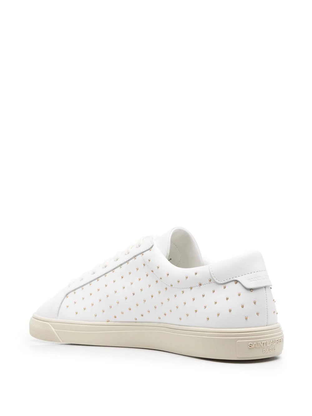 Saint Laurent tenis con apliques Mujer