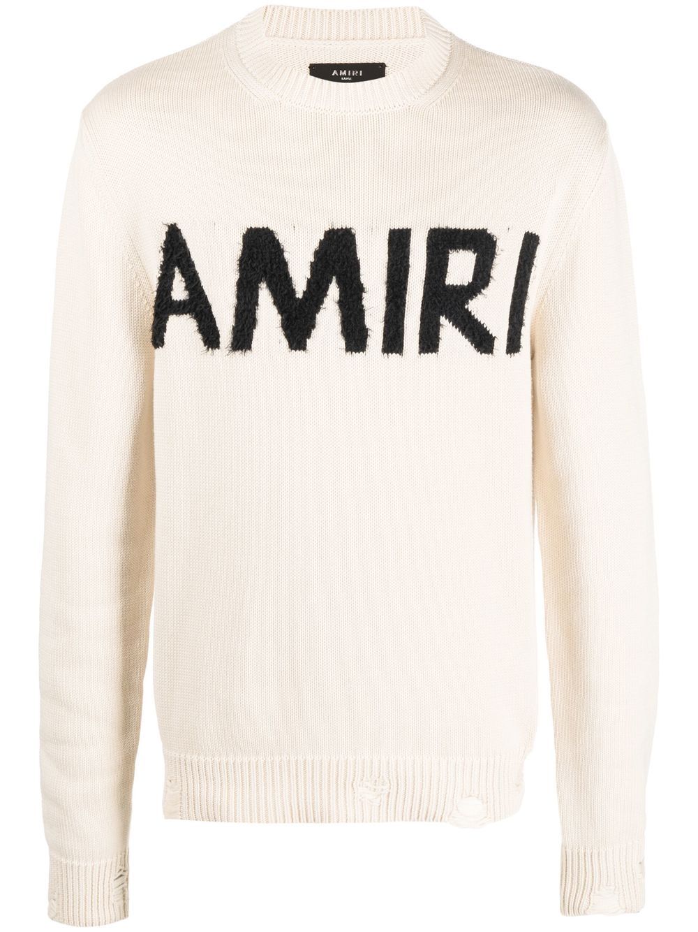 Suéter AMIRI con monograma en intarsia