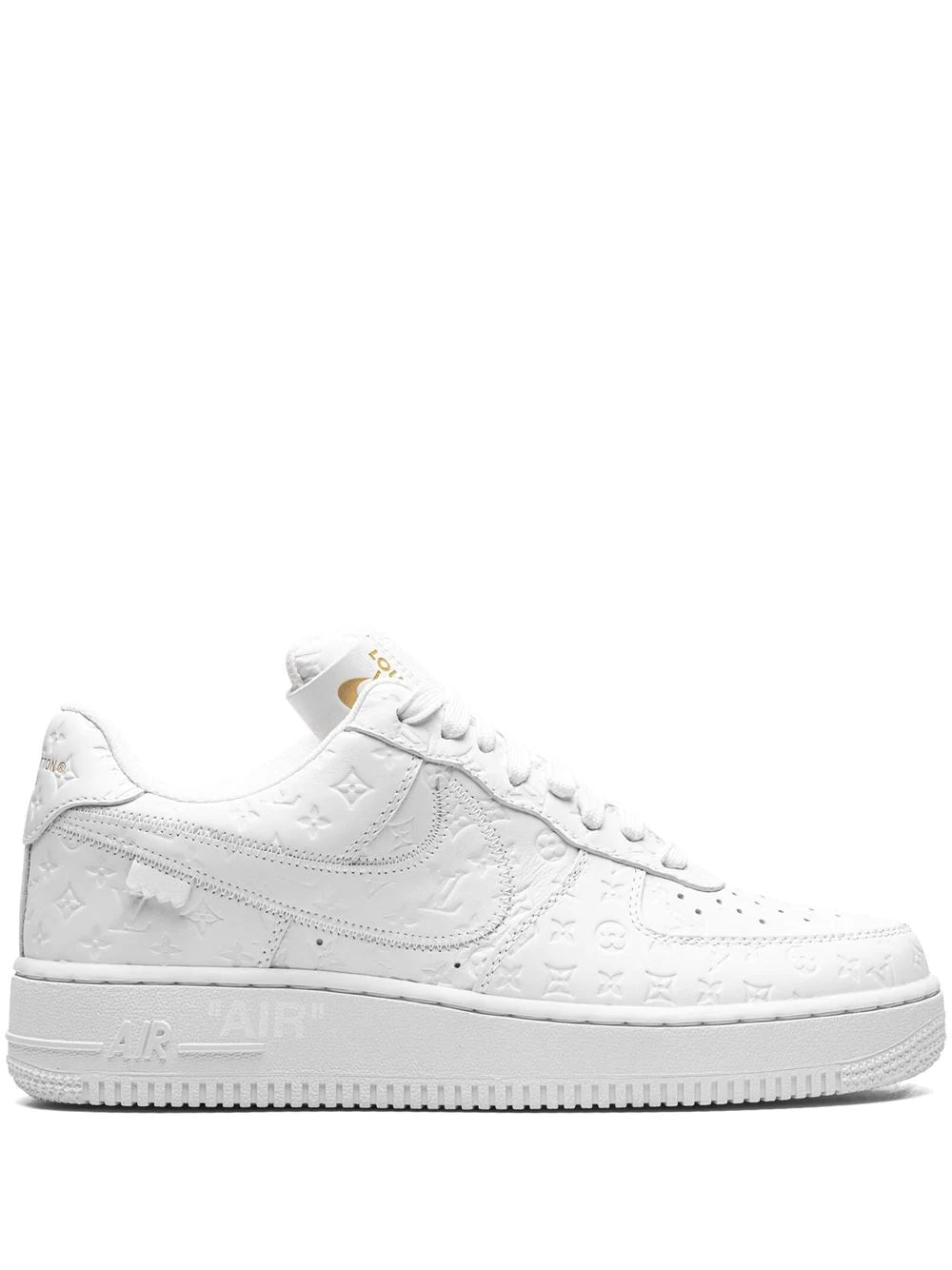 Tenis Air Force 1 Low "Virgil Abloh - White/White" de Nike x Louis Vuitton