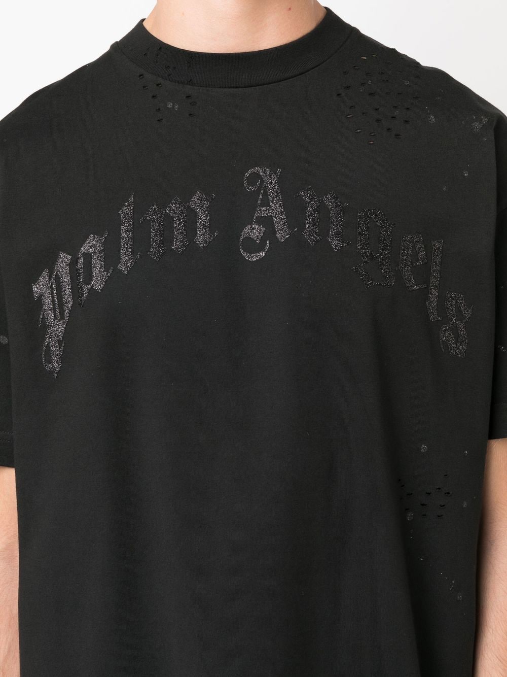 Playera Palm Angels con logo estampado