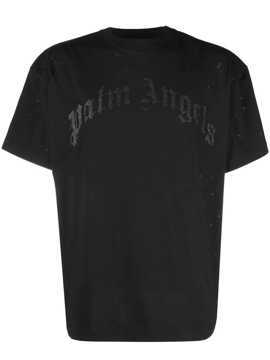 Playera Palm Angels con logo estampado