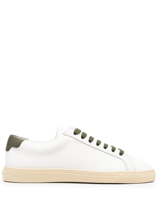 Saint Laurent tenis altos Andy Mujer