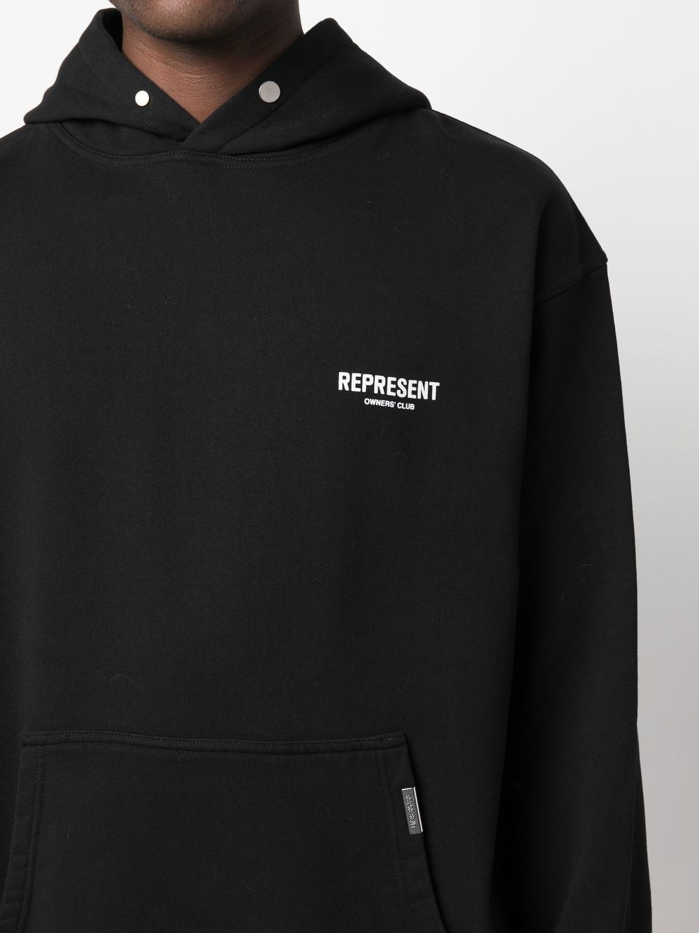 Hoodie Represent con logo estampado