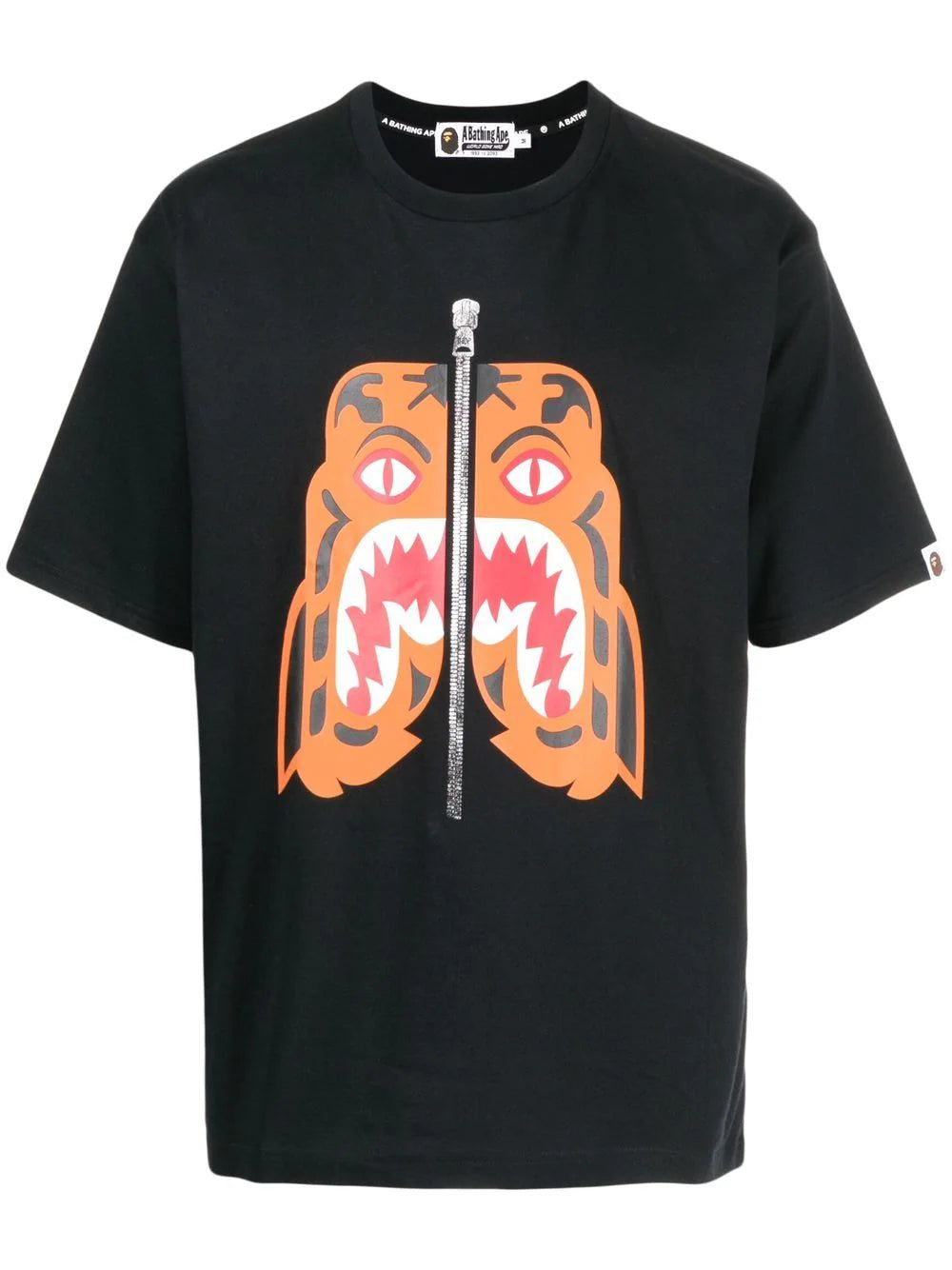 A BATHING APE® playera con motivo Shark