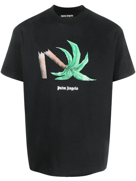 Playera Palm Angels con estampado Broken Palm