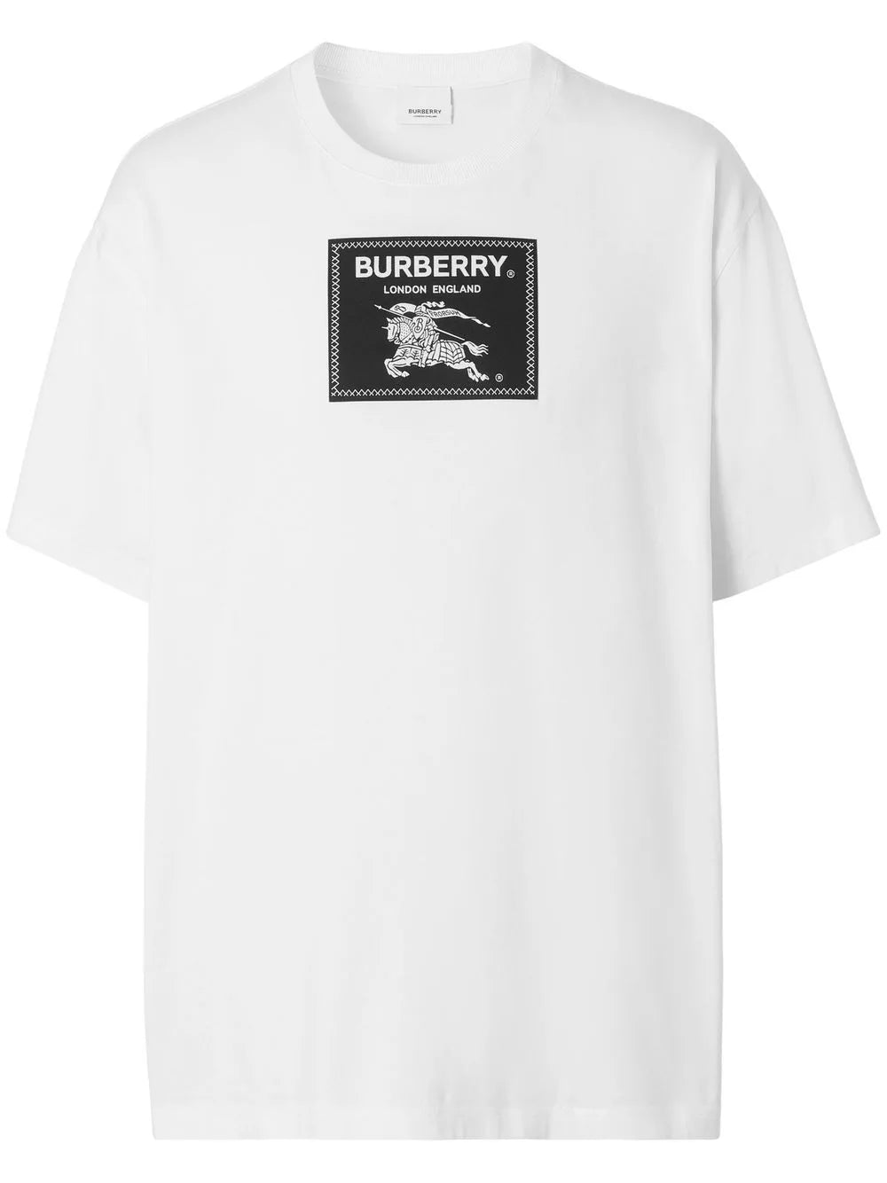 Burberry playera EKD con apliques